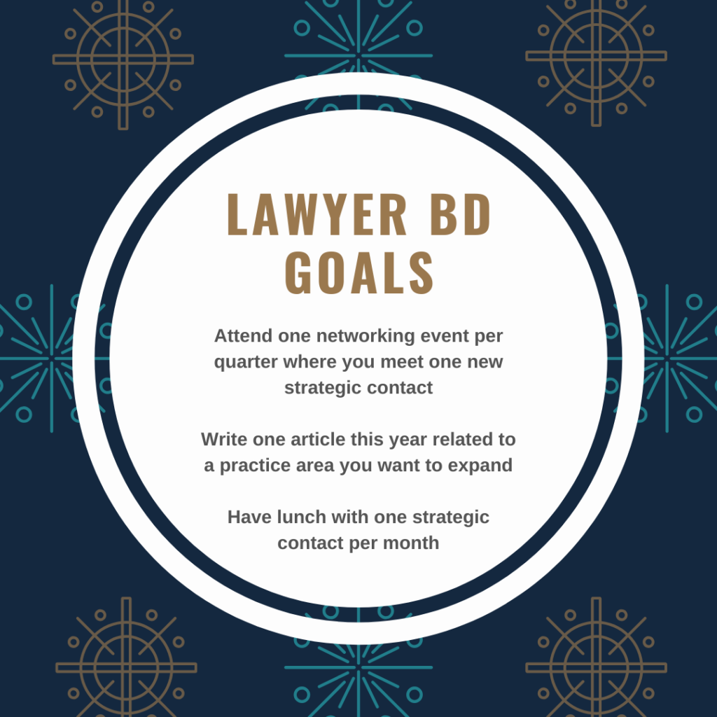 Lawyer BD Goals
